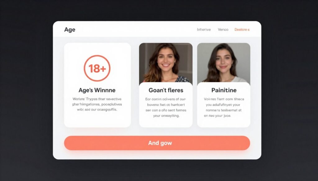 AI girlfriend age verification and safety measures