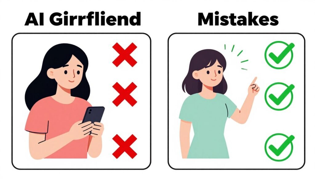 AI girlfriend common setup mistakes