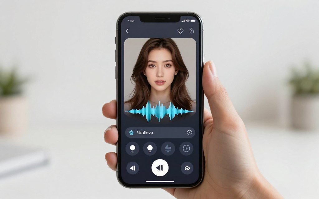 AI girlfriend voice interaction interface