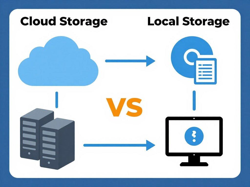 Cloud vs local AI girlfriend data storage comparison