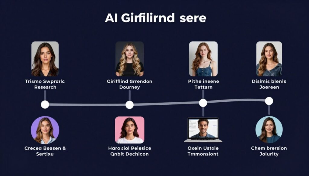 Complete AI girlfriend creation journey