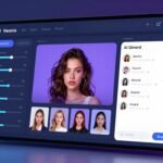 Create your own AI girlfriend digital interface concept