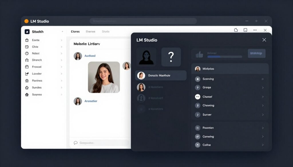 LM Studio application interface