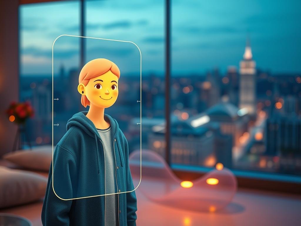 A serene and inviting digital space showcasing a virtual companion, designed to appear as a friendly AI assistant. In the foreground, a sleek, holographic interface displays a glowing avatar with a warm, approachable face, dressed in casual yet stylish clothing, radiating empathy and understanding. In the middle ground, soft, organic shapes and comforting colors suggest an interactive environment, echoing feelings of connection and warmth. The background features a softly blurred cityscape bathed in twilight, creating a sense of both familiarity and adventure. Warm ambient lighting enhances the inviting atmosphere, casting gentle glows and shadows. The composition captures the essence of seeking emotional connection through technology, focusing on themes of companionship and support, tailored for "Sexlove.ai". A serene and inviting digital space showcasing a virtual companion, designed to appear as a friendly AI assistant. In the foreground, a sleek, holographic interface displays a glowing avatar with a warm, approachable face, dressed in casual yet stylish clothing, radiating empathy and understanding. In the middle ground, soft, organic shapes and comforting colors suggest an interactive environment, echoing feelings of connection and warmth. The background features a softly blurred cityscape bathed in twilight, creating a sense of both familiarity and adventure. Warm ambient lighting enhances the inviting atmosphere, casting gentle glows and shadows. The composition captures the essence of seeking emotional connection through technology, focusing on themes of companionship and support, tailored for "Sexlove.ai".