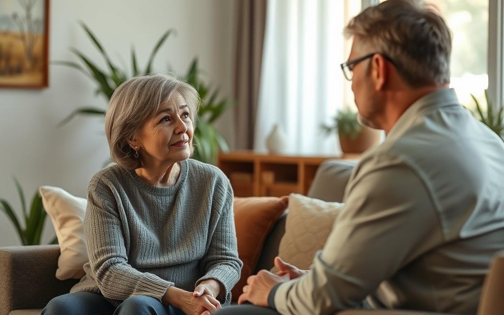 person setting a healthy relationship boundary person setting a healthy relationship boundary