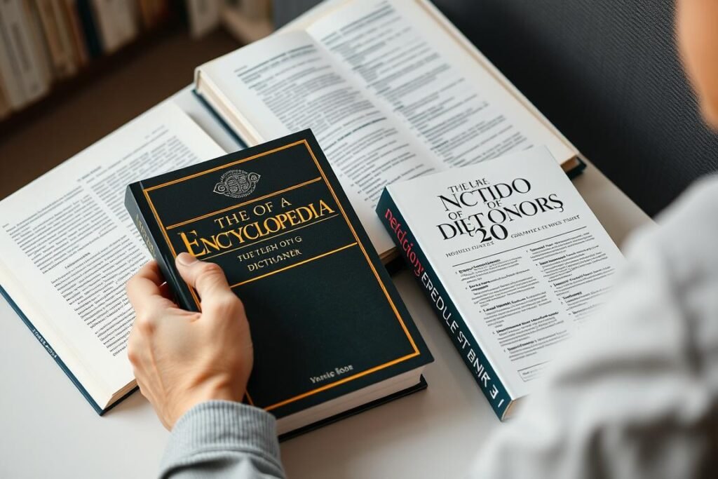 reader comparing dictionary and encyclopedia resources reader comparing dictionary and encyclopedia resources