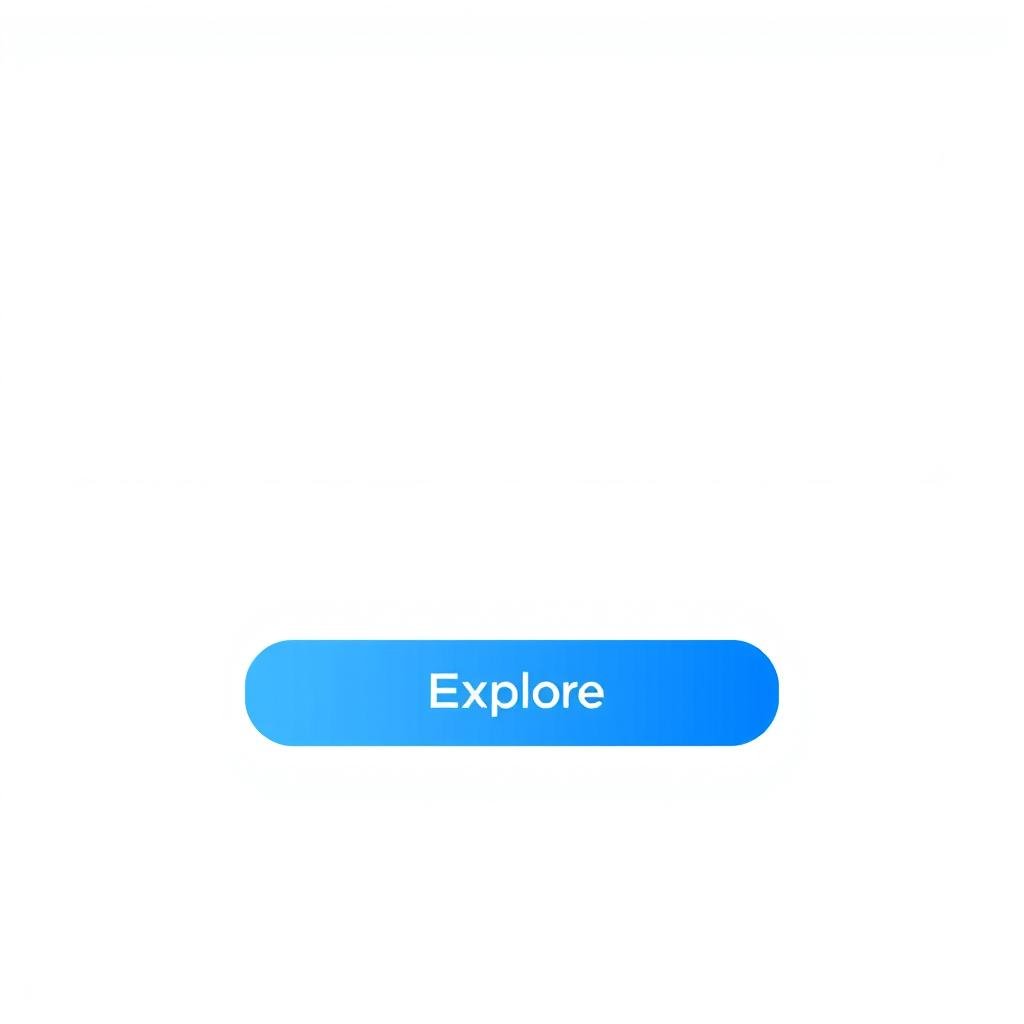 simple blue explore button in a clean interface simple blue explore button in a clean interface